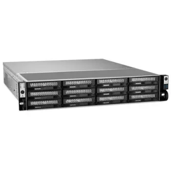 TerraMaster U12-500 Plus NAS Rack (2U) Intel® Core™ i7 16 GB DDR5 0 TB Pelēks