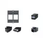 BACHMANN HDMI Keystone Buchse Buchseschwarz - 1 x HDMI 2.0