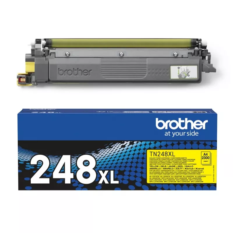 Brother TN-248XLY tonera kasete 1 gab. Oriģināls dzeltena