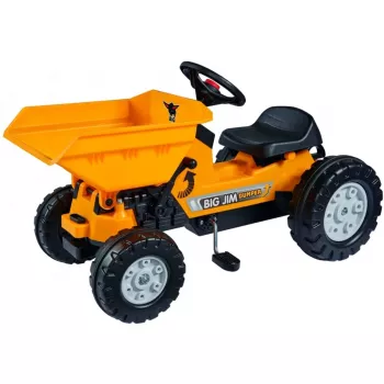 Simba-Dickie BIG Jim-Dumper pašizgāzēja rotaļlieta, plastmasa, 3–5 gadiem, melna un dzeltena