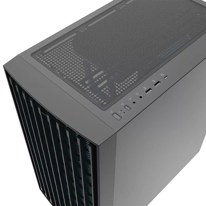 MODECOM BREEZE ARGB Flow MIDI USB 3.0 X 2 CYPE-C datora korpuss