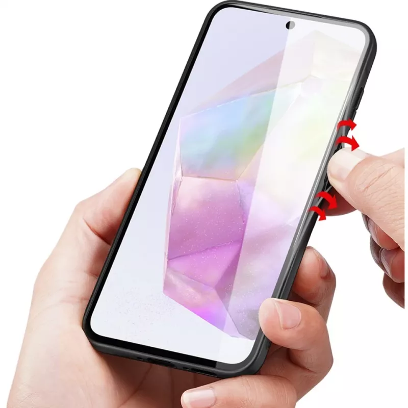StyleShell NYLO, tālruņa maciņš melns, Samsung Galaxy A35 5G