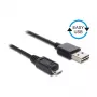 DELOCK kabelis EASY-USB 2.0 Type-A spraudnis > USB 2.0 Type Micro-B spraudnis 50 cm melns