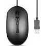 Perixx PERIMICE-222UB pele optiska klusa USB-A melna - pele - optiska (PERIMICE-222UB)