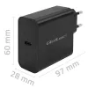 Lādētājs QOLTEC Super Quick PD 65W USB‑C Power Delivery 5–20V, 1x USB‑C, USB PD 3.0, Type C spraudnis, 65 W