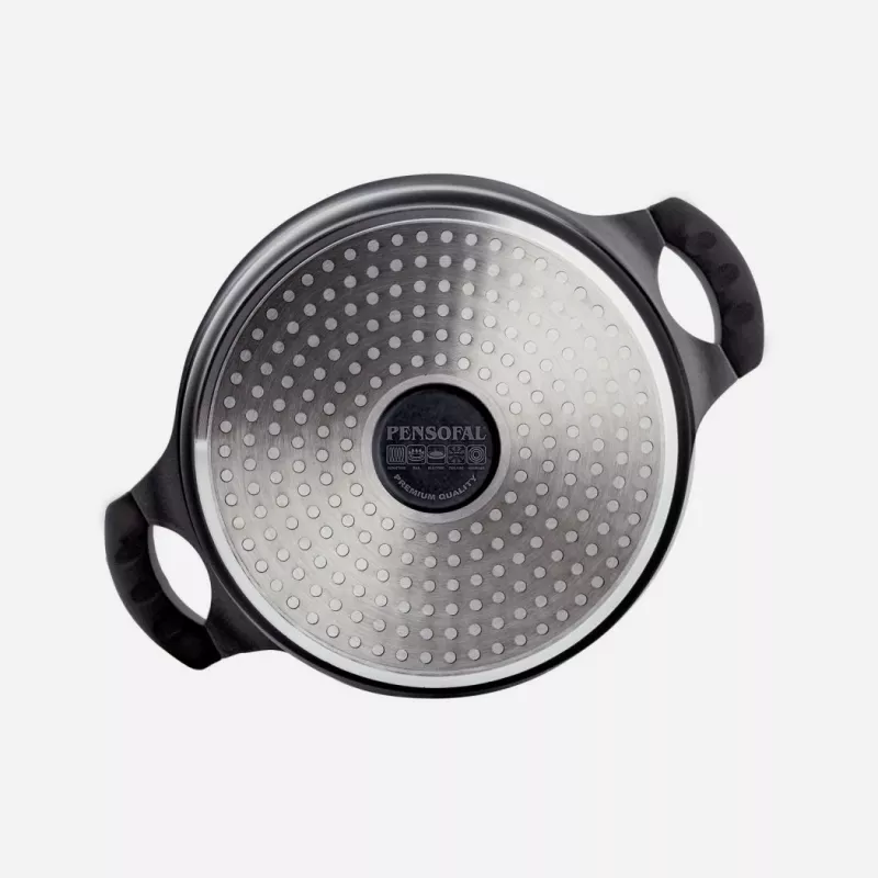 Kastrolis Pensofal Saxum 24 cm ar stikla vāku — Pensofal Saxum 24cm katls