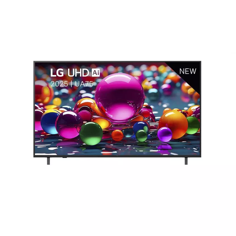 LG 55UA75006LA.AEUD, LED televizors, 139 cm (55 colli), UHD, melns UltraHD/4K, Triple tuneris, HDR (55UA75006LA.AEUD)