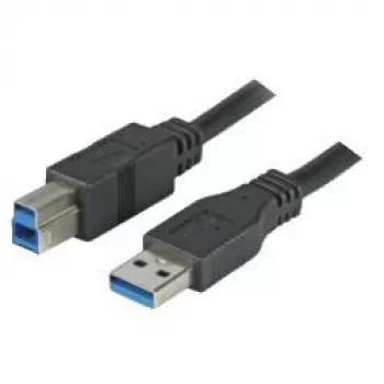USB kabelis M-Cab USB A - USB B 3m