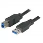 USB kabelis M-Cab USB A - USB B 3m