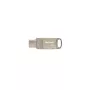 USB zibatmiņa PATRIOT PS64GT560DS5D 64 GB USB 3.2 (USB-A & USB-C), grozāms cinka sakausējuma korpuss, sudraba krāsa