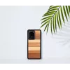 Aizsargājošs tālruņa maciņš man and wood Galaxy S20 Ultra — melna koka apdare