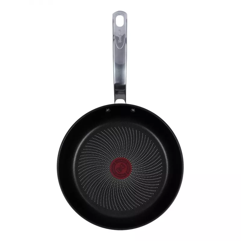 Universāla panna Tefal Intuition B8170644, apaļa, 28 cm, melna, bez PFOA