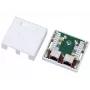 Alantec RJ45 ligzda vadu savienotājs GN004, balts