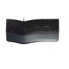 CHERRY KC 4500 ERGO tastatūra Universāla USB QWERTY Nordic Melna
