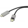 RF-4995156 DisplayPort savienojuma kabelis [1x spraudnis - 1x HDMI spraudnis] (RF-4995156)