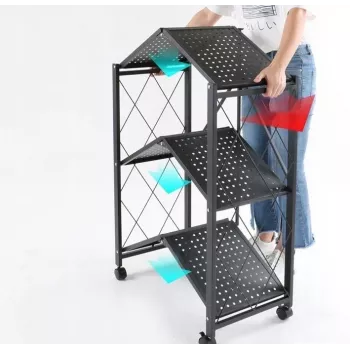 Topeshop Uzglabāšanas plaukts FS005 dārza instrumentu uzglabāšanas plaukts, brīvi stāvošs, cinkots tērauds