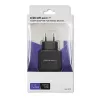 Maiņstrāvas iekštelpu lādētājs QOLTEC 50186 viedtālruņiem un planšetdatoriem, 5 V 3,4 A, 17 W, 2× USB, melns