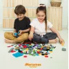 Rotaļu konstruktors Marioinex Mini Waffle Constructor — 141 gab., daudzkrāsains, no 5 gadu vecuma