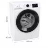 Veļas mašīna Gorenje WPNEI84SBSWIFI/PL, 8 kg, energoefektivitātes klase B