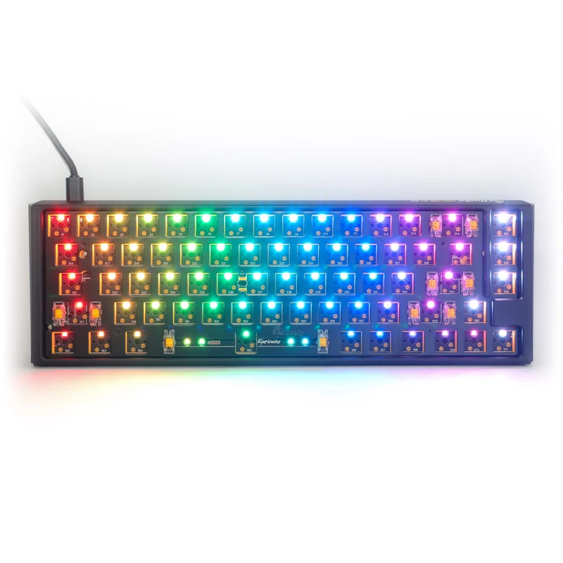Ducky One 3 Hot-Swap Barebone SF tastatūra Gaming USB US English Melns