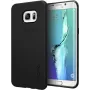 Incipio NGP Flexible Impact-Resistant Case - Rear Cover for mobile phone - Flex2O polymer - Melns - for Samsung Galaxy S6 edge+