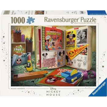 Puzle 1960 Mickey Moments (1000 gabali)
