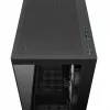 Datora korpuss DeepCool CG580 4F Midi Tower — ATX/ITX/MicroATX, rūdīts stikls, 3 × 120 mm + 1 × 120 mm ventilatori, 2 × 3,5 collu un 2 × 2,5 collu nodalījumi, USB-A × 2 USB-C × 1, melns