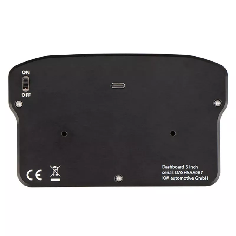 Stūres paneļa informācijas panelis Ascher Racing 5 collu modelis 76080029 simulatoru sacensību displejiem