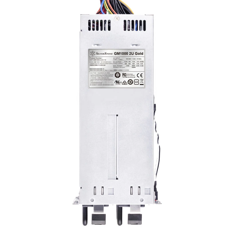 SilverStone SST-GM1000-2UG V2 redundants 2HE barošanas bloks - 1000 W