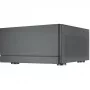 SilverStone Crown 04 datora korpuss SST-CW04TB — HTPC formas faktors, SSI-EEB atbalsts, tumši pelēks