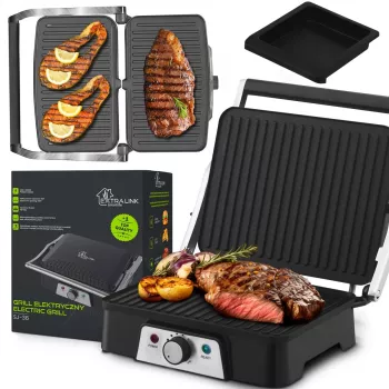Extralink Smart Life Electric Grill SJ-36 | Elektriskais grils | 2000W, temperatūras kontroles grils