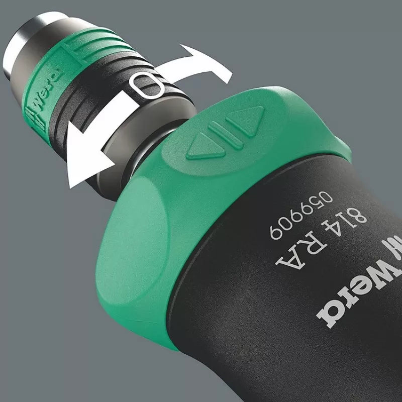 Vairāku uzgaļu skrūvgriezis Wera Kraftform Kompakt Pistol RA-R 1 7 gab.