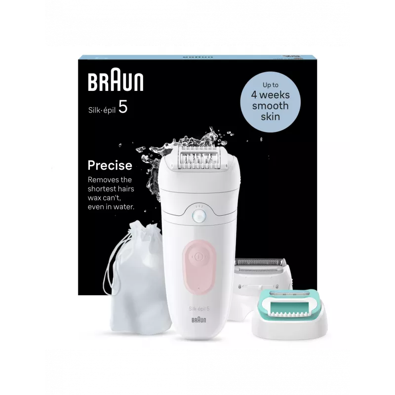 Braun Silk-épil 5 5-050 28 pincetes Pink, balta
