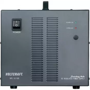 Laboratorijas barošanas avots Voltcraft SPS 12/120 — izeja 12,6–14,8 V līdzstrāva, maks. 120 A