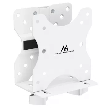 Maclean MC-115W mini datora stiprinājums, VESA 50x50/75x75/100x100, maks. 5 kg, balts