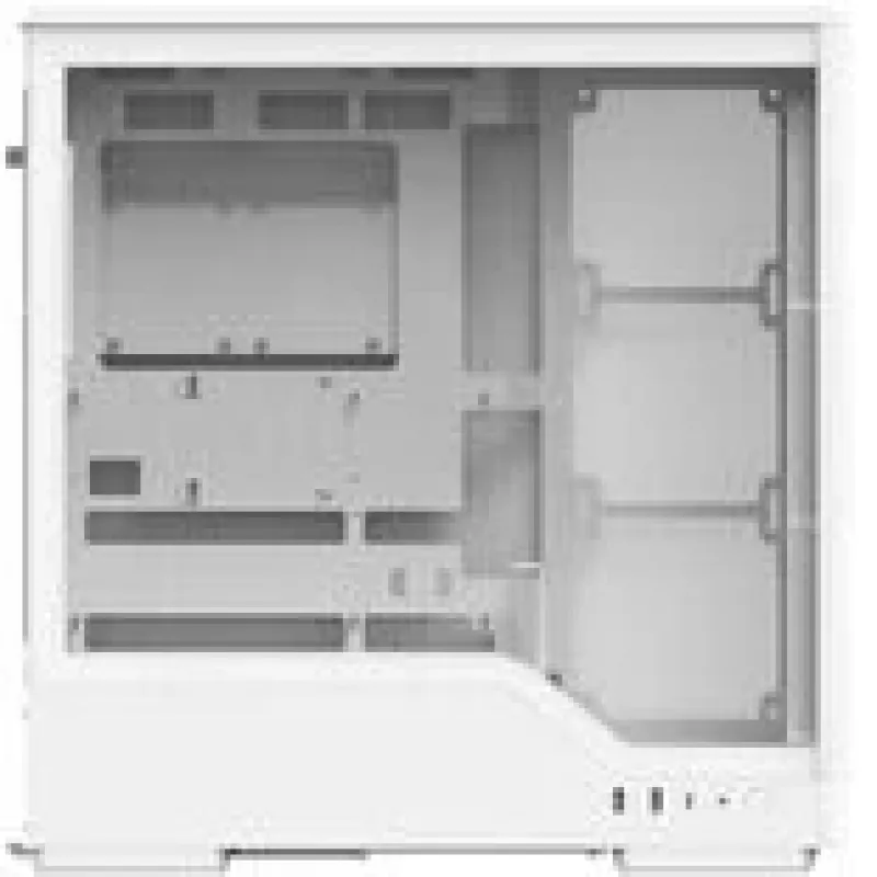 Datorkorpuss AEROCOOL D520A Midi-Tower ATX Rūdīts stikls RGB — balts