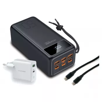 Portatīvais akumulators RealPower PB-56000 PD PRO 56000 mAh