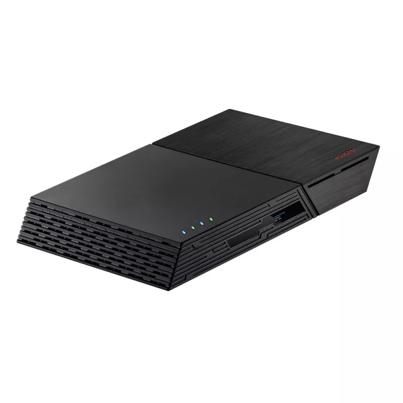 Asustor FS6712X NAS/storage server Compact Intel® Celeron® N5105 4 GB DDR4 0 TB Melns