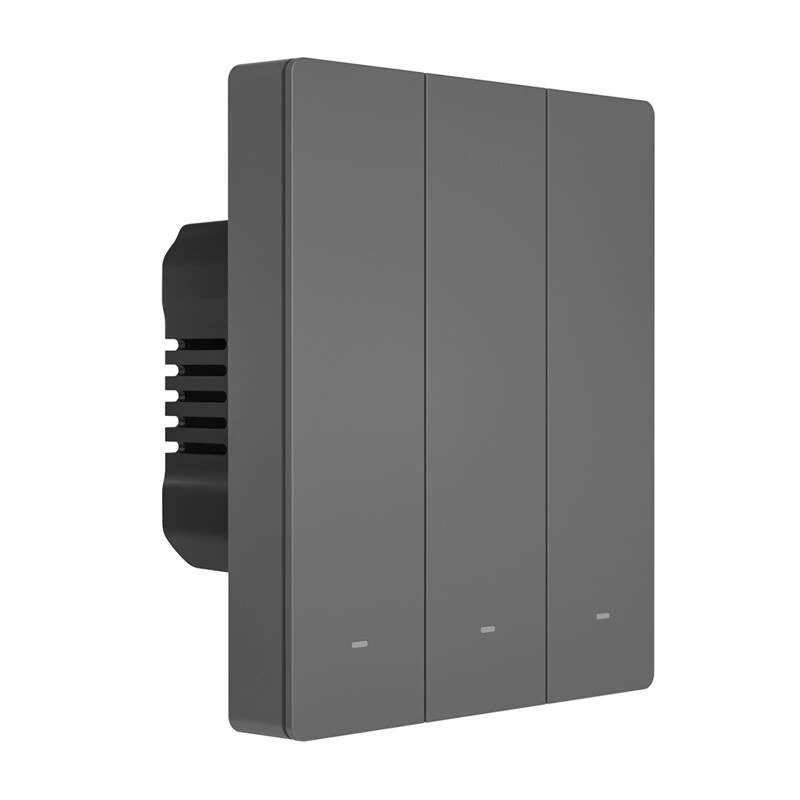 Viedais sienas slēdzis Sonoff M5-3C-80 Wi‑Fi — 3 kanālu, pie sienas stiprināms viedais slēdzis, modelis M5-3C-80