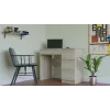 Computer desk top e shop MIJAS P SON KPL — taisns taisnstūra skaidu plātnes galds, ozola krāsā