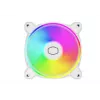 Cooler Master MasterFan MF120 Halo2 White Edition 120mm ARGB korpusa ventilators
