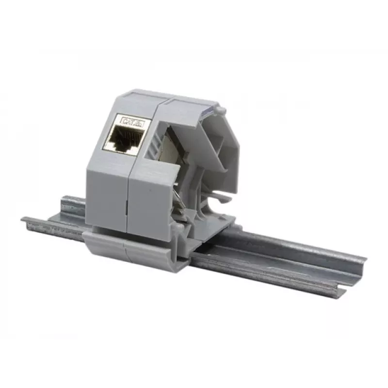 Logilink | DIN sliežu adapteris 1x RJ45 Keystone modulim | MP0053