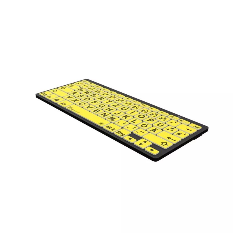 Logickeyboard universālā Bluetooth tastatūra LKB-LPBY-BTPC-DE