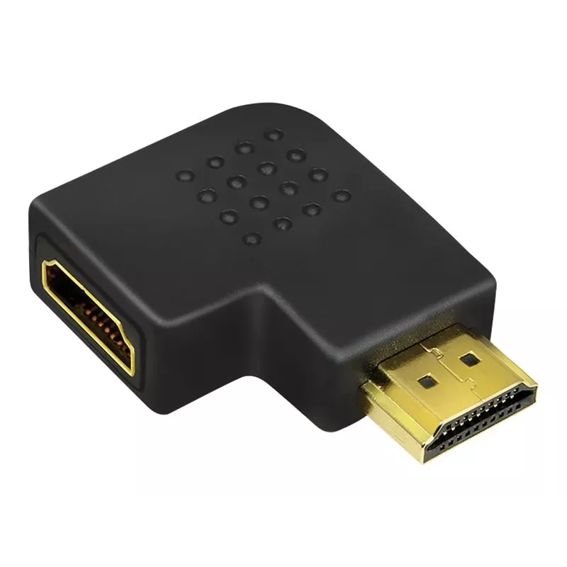 HDMI apgriezta dzimuma adapteris LOGILINK AH0008 — HDMI uz HDMI, melns, zeltīti kontakti