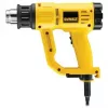 Karstā gaisa pistole DeWalt D26411 — 1800 W, pistoles rokturis, maks. 600°C, 450 l/min gaisa plūsma, dzeltena