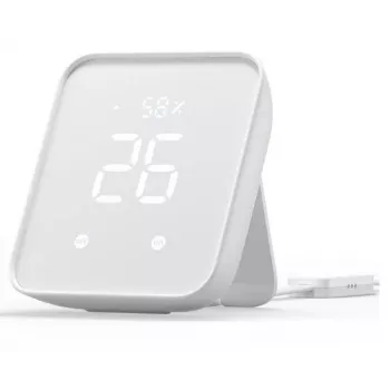 Viedās mājas centrmezgls SwitchBot W3202100 — Wi‑Fi un Bluetooth tīkla vārteja SwitchBot ierīcēm