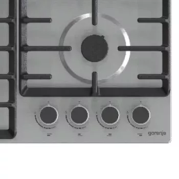 Gorenje G642ABX plīts virsma Nerūsējošais tērauds Iebūvējams 60 cm Gāze 4 zonu(-as)