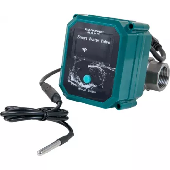 Viedais ūdens vārsts Shelly PbS FrankEver DN15 WLAN Bluetooth – motorizēts noslēgvārsts ūdens tālvadībai