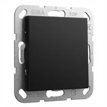 Žalūziju montāžas atbalsta gredzens GIRA System 55 modelis 268005 žalūziju/slēģu stiprinājumiem