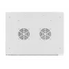 Lanberg pie sienas stiprināms instalācijas statīvu skapis 19'' 18U 600x450mm pelēks (stikla durvis)